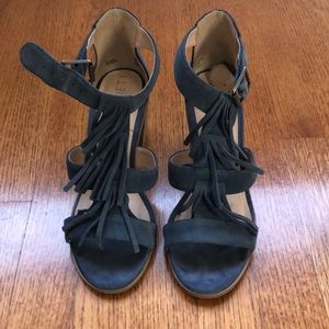 Sole society Delilah sandal vista blue